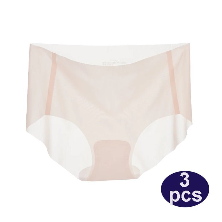 3pc Ice Silk Briefs | Ultra-Thin Seamless Quick-Dry