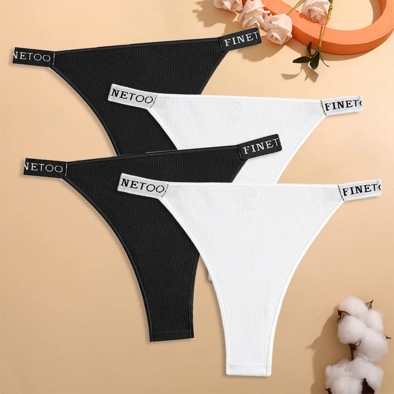 Seamless Cotton Briefs – Low-Rise Natural Comfort