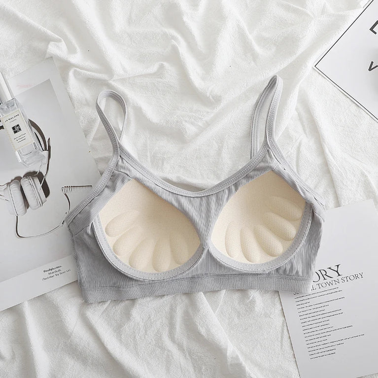 Ice Silk Seamless U-Shape Bra | Breathable Summer Sport Vest