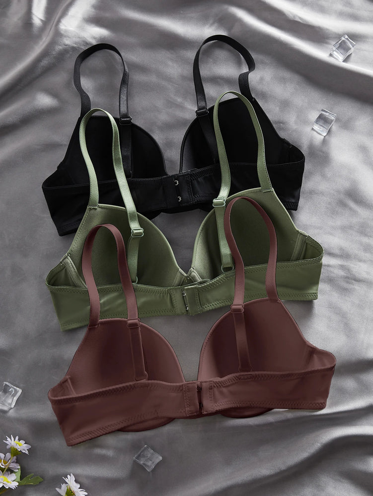 Everyday Essential Underwire Push-Up Bra – Classic 3/4 Cup Support