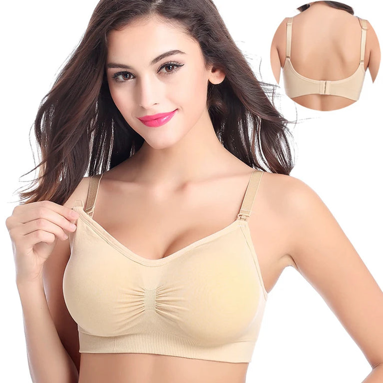 Maternity Nursing Bra | Breathable Wirefree Breastfeeding Support