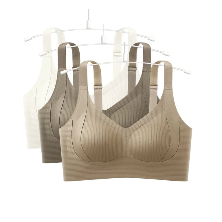 Seamless Push-Up Bra – High-Support Wireless Foundation