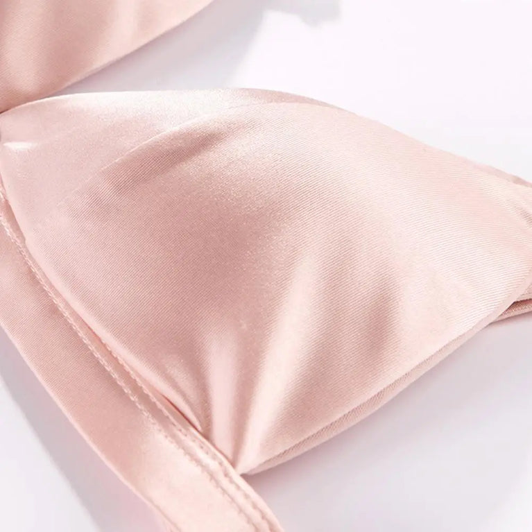 Sexy Triangle Cup Front-Buckle Bra | Seamless Summer Support