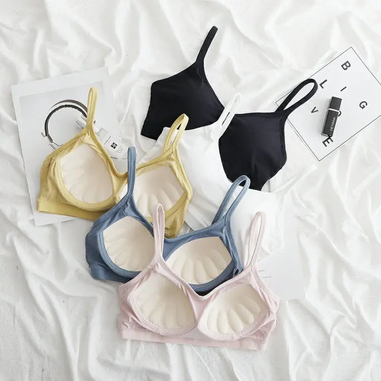 Seamless U-Shape Comfort Bra – Wire-Free Support for Young Women