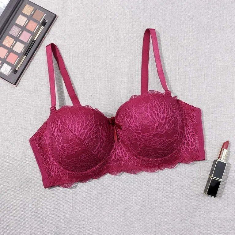 Demi Half-Cup Underwire Bra – Sculpted Push-Up Elegance