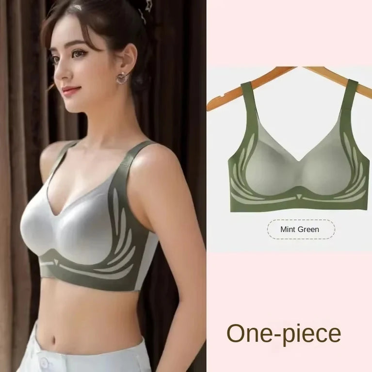 All Of Me Seamless Wireless Bra | Gathered Push-Up Bralette