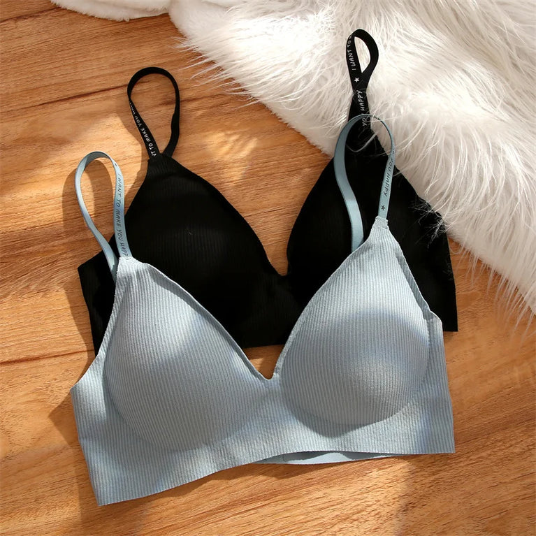 Seamless "Zero Pressure" Bra – Silky Wireless Support