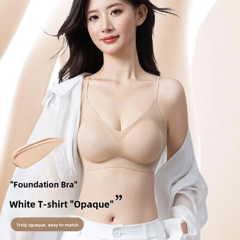 Ice Silk Seamless Bra | Cool-Touch Backless Soft Support