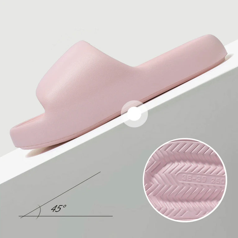 Unisex Cloud Pillow Slides | Soft EVA Anti-Slip Home Sandals