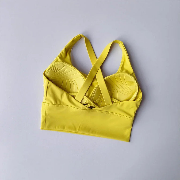 Seamless Running Bra – High-Impact Athletic Support