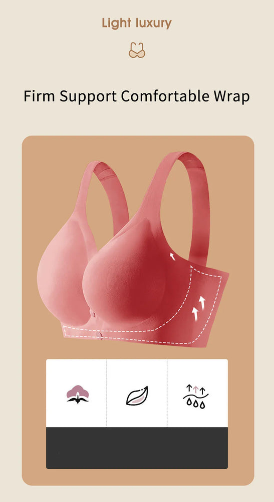 Wood Pencil Lightweight Nursing Bra | Front-Opening Support