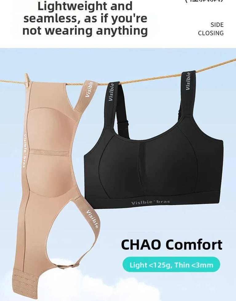Seamless Full-Cup Sports Vest | Anti-Shake Wireless Support