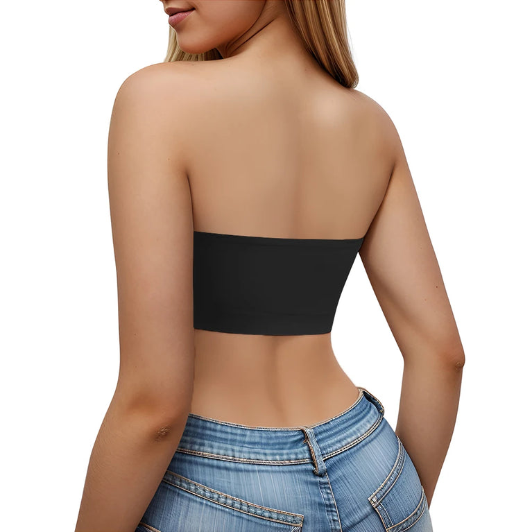 Seamless Non-Slip Tube Top Bra | Strapless Invisible Support