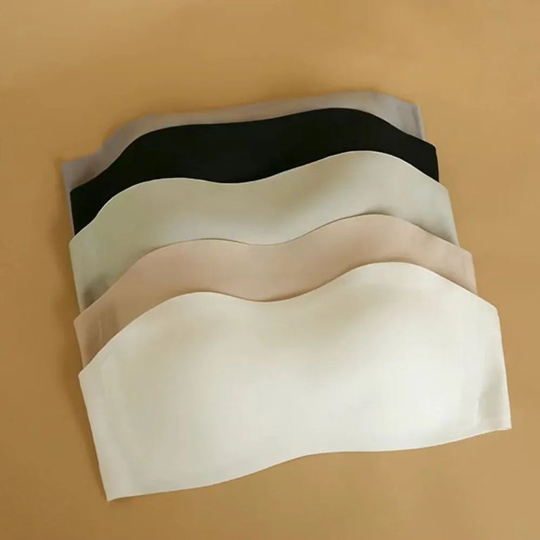 Strapless Seamless Bra – Versatile Wireless Support