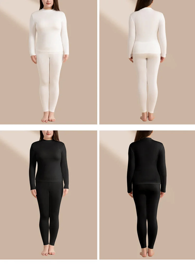 Women’s Half-High Collar Thermal Top | Silky Viscose Base Layer