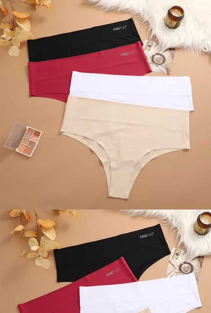 Ice Silk Seamless Panties | Ultra-Thin Brazilian Briefs