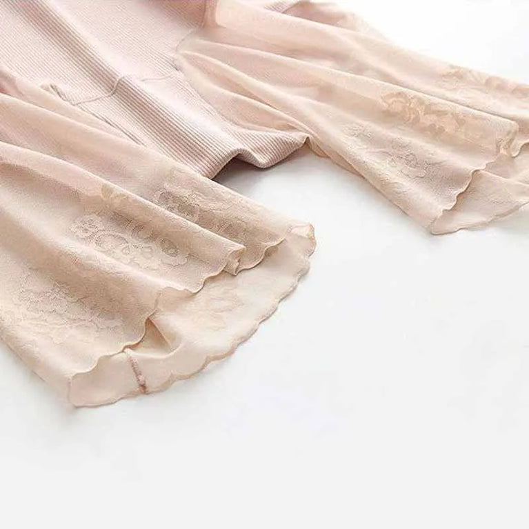 Plus Size Lace Safety Shorts | Anti-Chafing Under-Skirt Pants