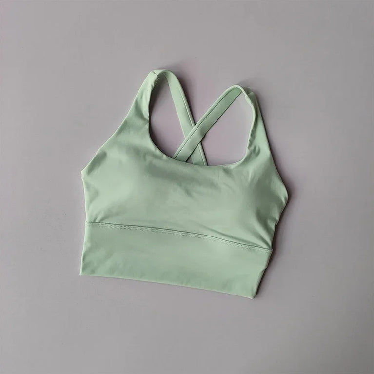 Seamless Running Bra – High-Impact Athletic Support