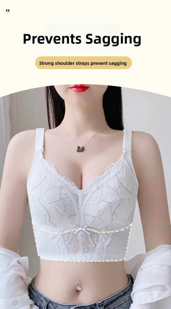Full Coverage Wireless Slimming Bra | Anti-Slip Side Support