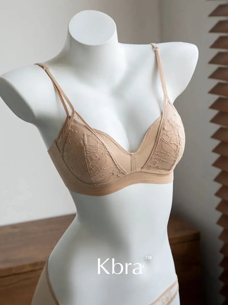 Lace Triangle Bralette Set | Sexy Wire-Free Summer Lingerie