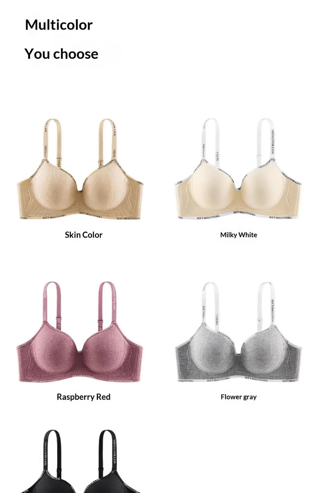 Seamless Strapless Bra – Wireless French-Style Elegance