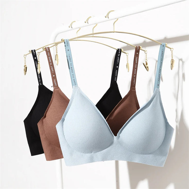 Seamless "Zero Pressure" Bra – Silky Wireless Support