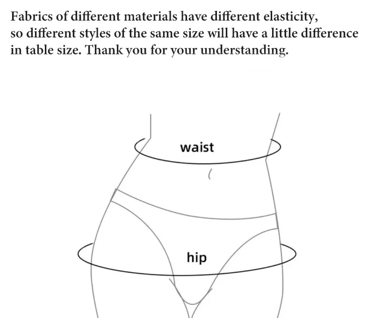 4pc Cotton Briefs | Sexy Metal Ring Low-Waist Set