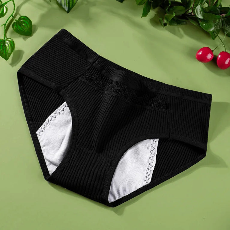 Physiological Briefs – Low-Rise Breathable Leak-Proof Menstrual Panties