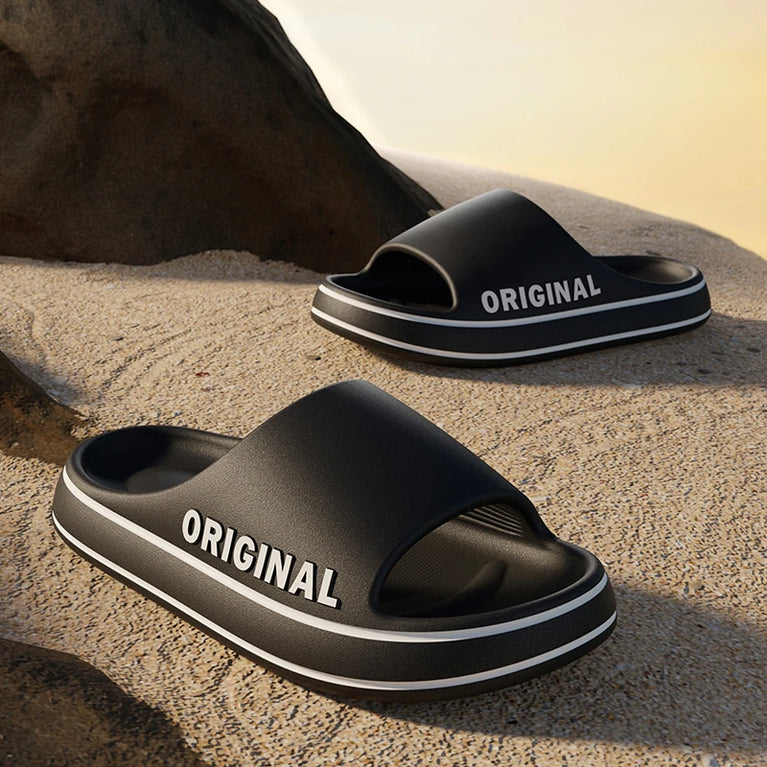 Street Style Slides | Anti-Slip Summer Sandals