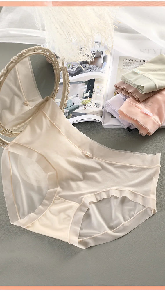 3pc Ice Silk Briefs | Seamless Quick-Dry Cool Comfort Set