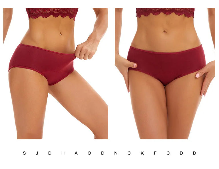 3pc Leakproof Briefs | Cotton Physiological Set