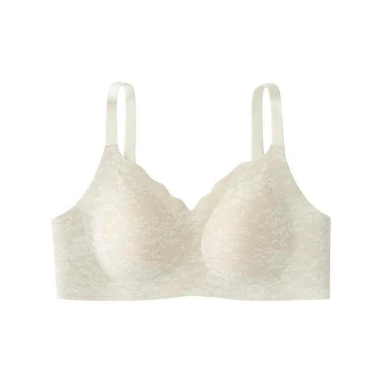 Seamless Lace Bra | Wireless Summer Push-Up Fit
