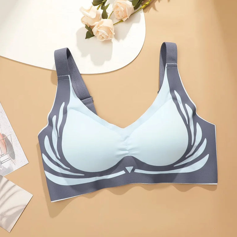 All Of Me Seamless Wireless Bra | Gathered Push-Up Bralette