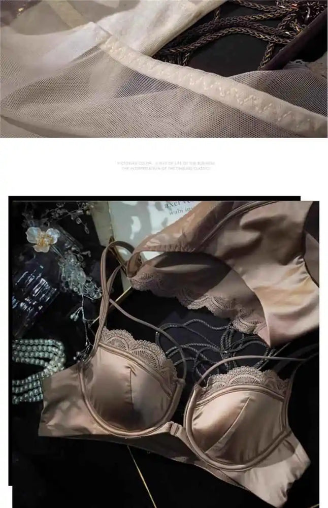 Front-Button Push-Up Set | Anti-Sagging Summer Lingerie