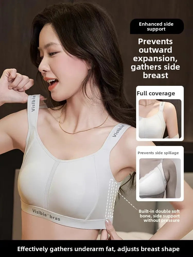 Seamless Full-Cup Sports Vest | Anti-Shake Wireless Support