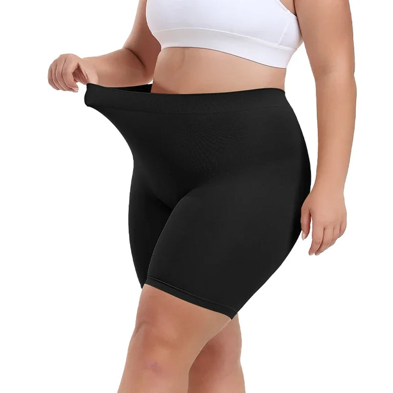 High-Waist Shapewear Shorts | Tummy Control & Anti-Chafing Shaper
