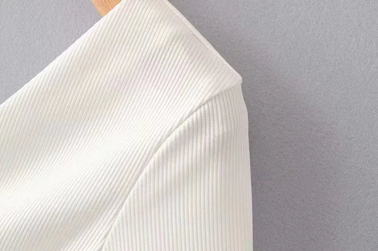 Short Sleeve Fashion Bodysuit | Slim-Fit Spring Romper