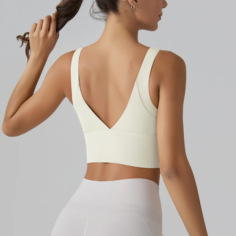 Yoga Tank Top | Push-Up Fitness Sports Bra