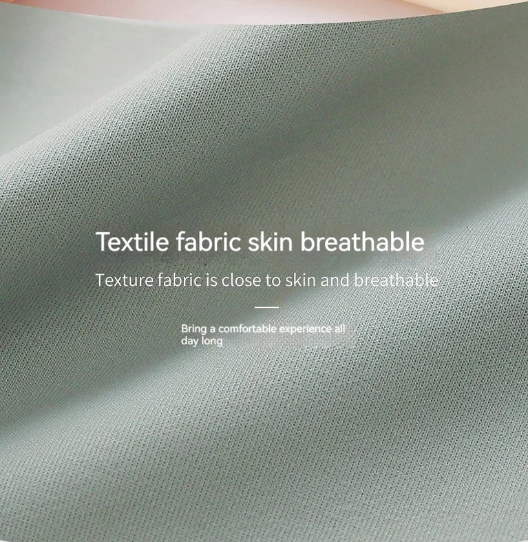 Dual-Closure Nursing Bra – Organic Cotton & Wireless Support