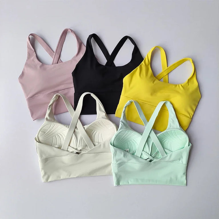 Seamless Running Bra – High-Impact Athletic Support
