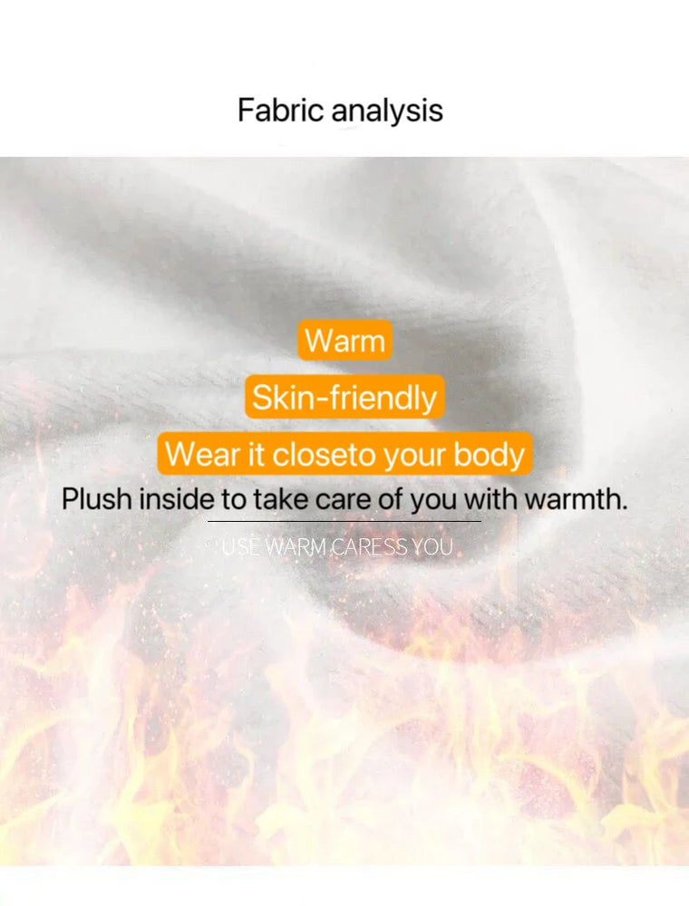 Womens Thermal Velvet T-Shirt | Warm Elastic Winter Base Layer