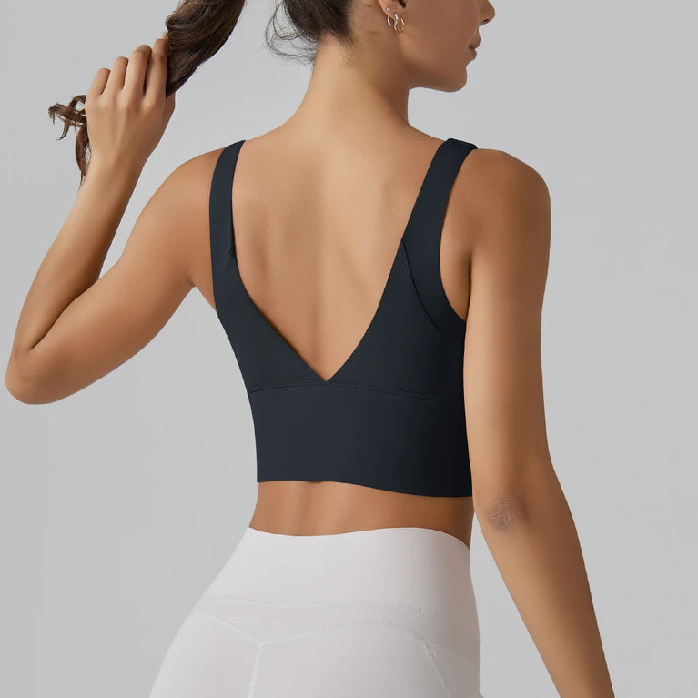 Yoga Tank Top | Push-Up Fitness Sports Bra