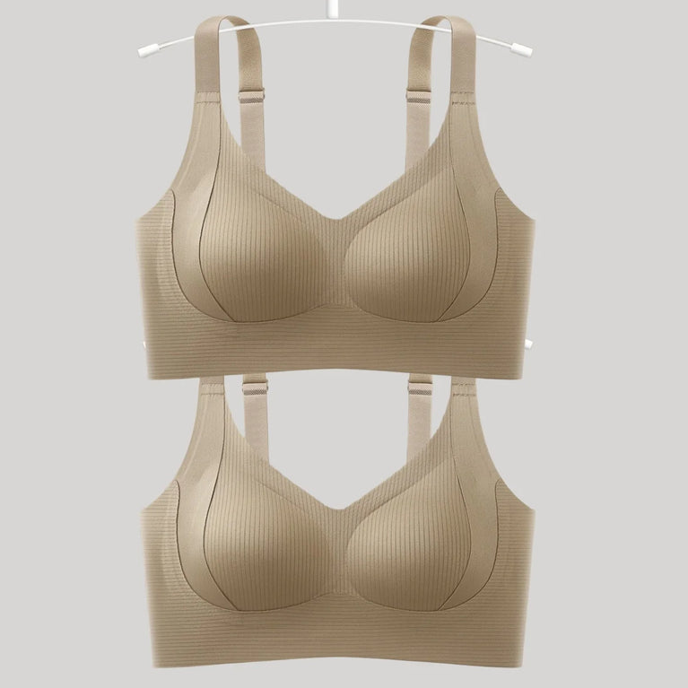 Seamless Push-Up Bra – High-Support Wireless Foundation