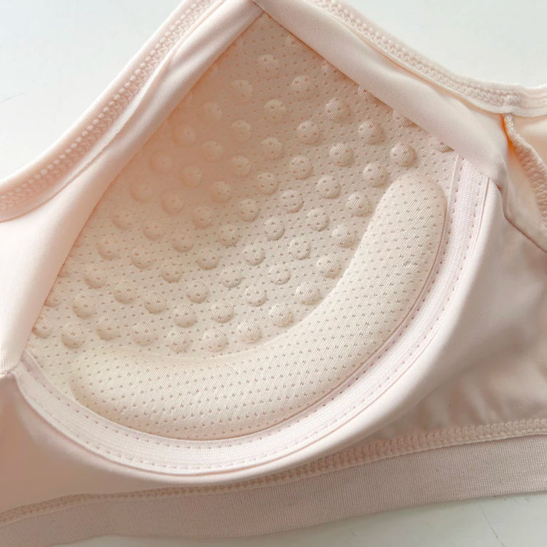 Ice Silk V-Neck Wrap Bra | Seamless Full-Cup Cooling Lingerie