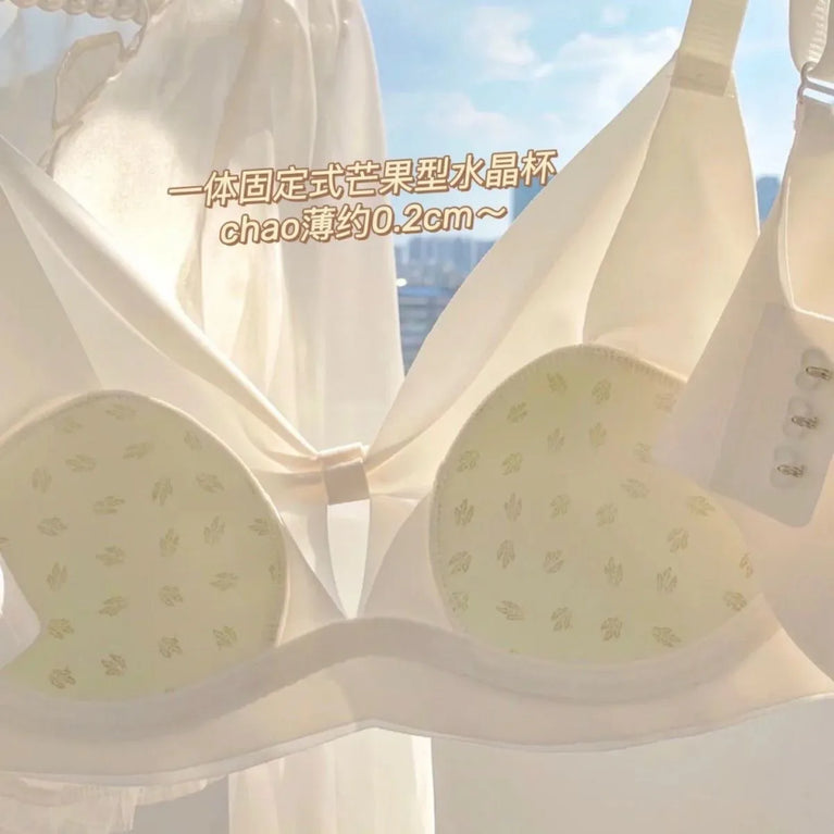 Summer Crystal Cup Bra | Wirefree V-Shape Invisible Lift