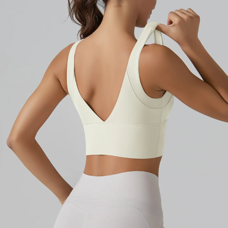 Yoga Tank Top | Push-Up Fitness Sports Bra