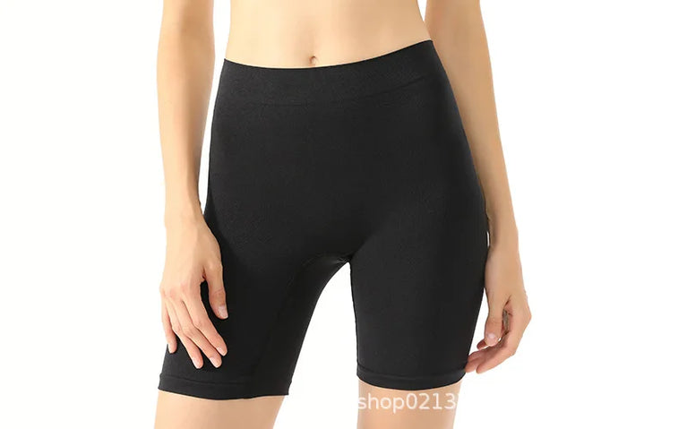 High-Waist Lace Shorts | Anti-Chafing Safety Boxers