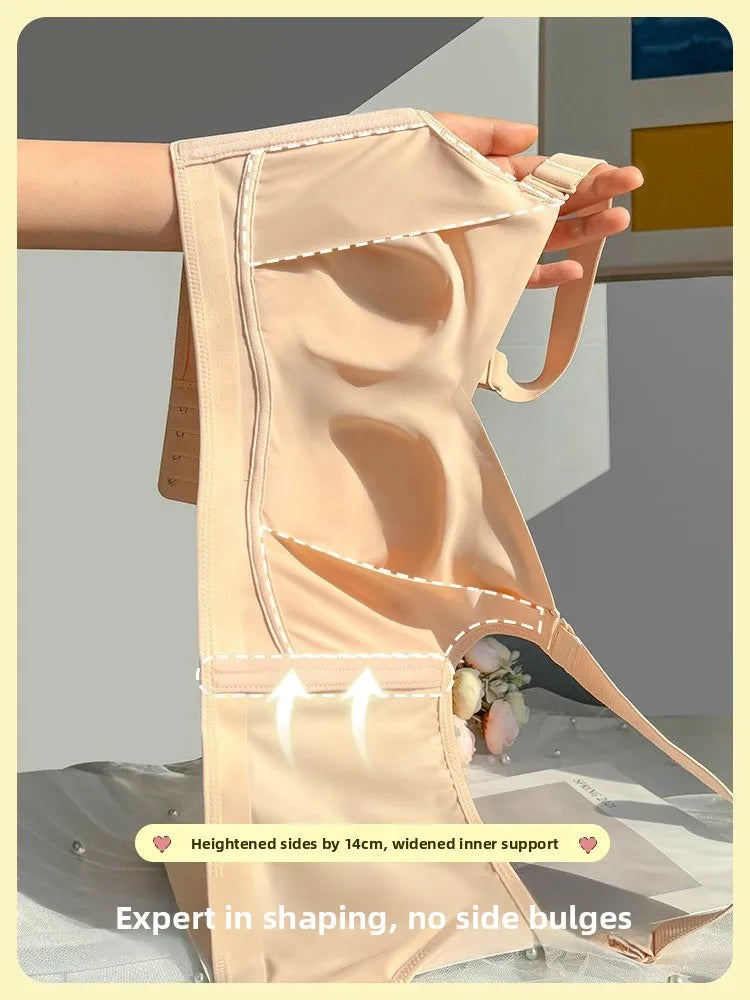 Ultra-Thin Wireless Full-Cup Bra | Sporty V-Neck Summer Fit