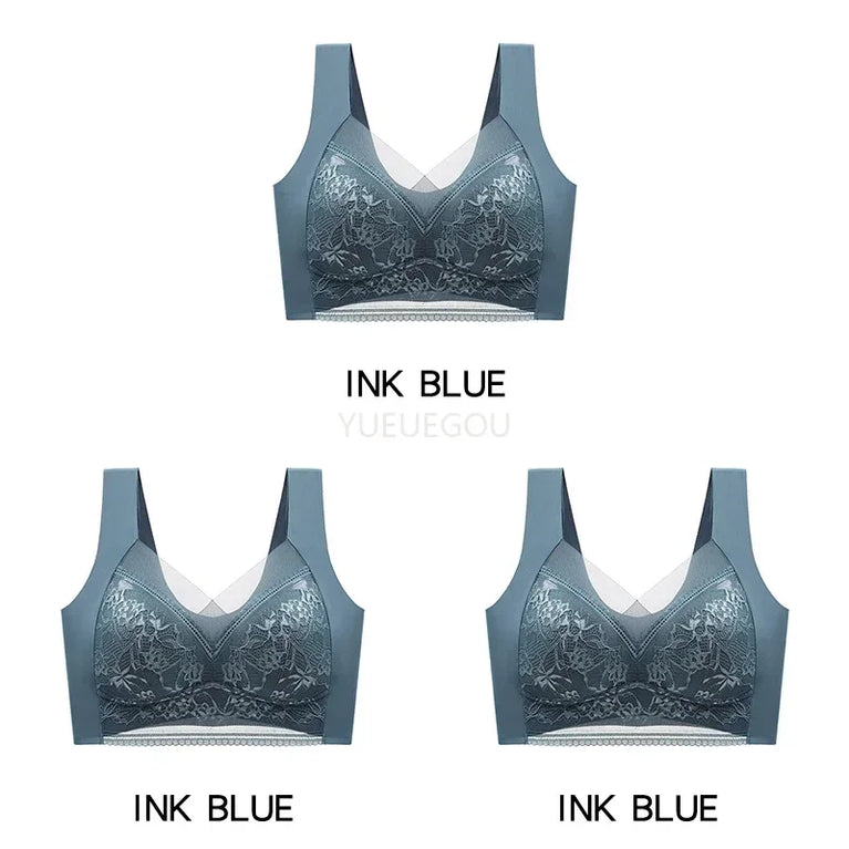 3PCS Plus Size Push-Up Bralette | 5cm Natural Lift Comfort