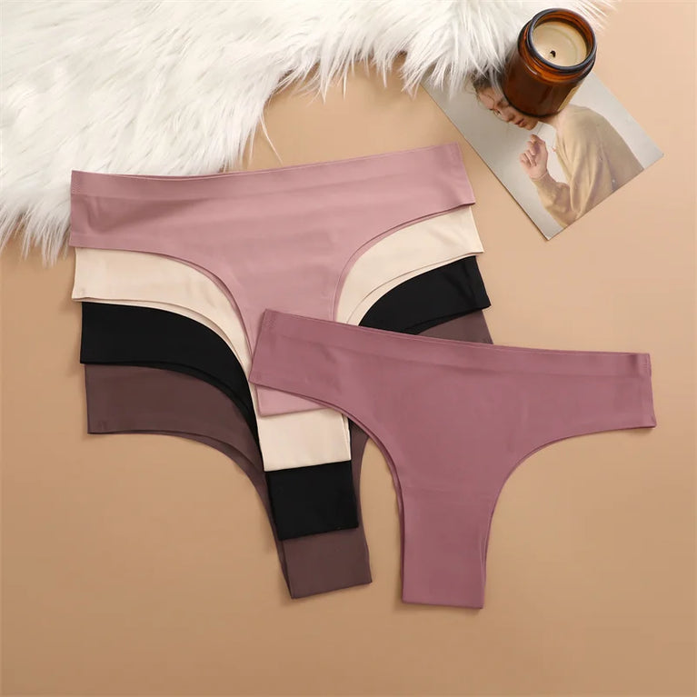 Leopard Print G-String – Low-Rise Seamless Thong